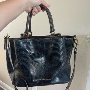 Navy blue Dooney & Bourke Brenna Satchel bag! OBO